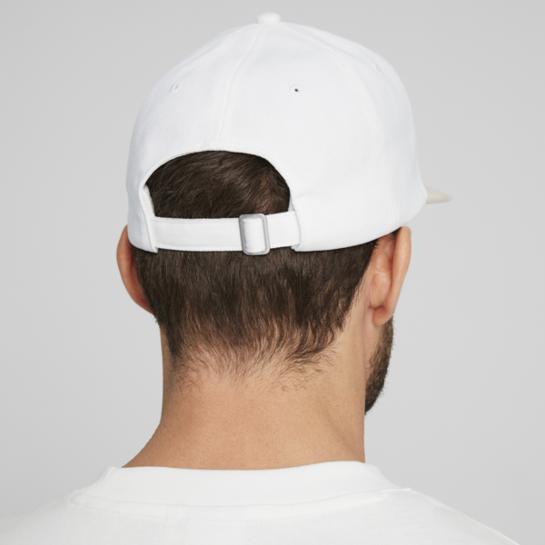 MMQ Flat Brim Cap, PUMA White-Putty, large-ZAF