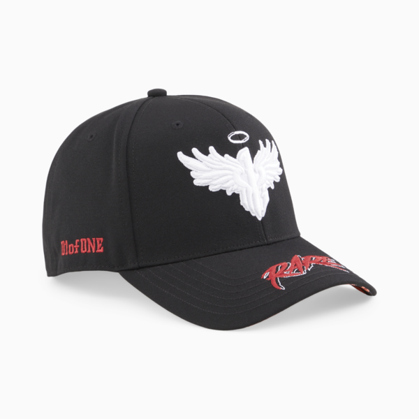 LaMelo LC Basketball Cap, PUMA Black-AOP, large-ZAF