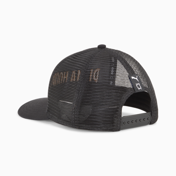 Basketball Trucker Cap, PUMA Black, large-ZAF