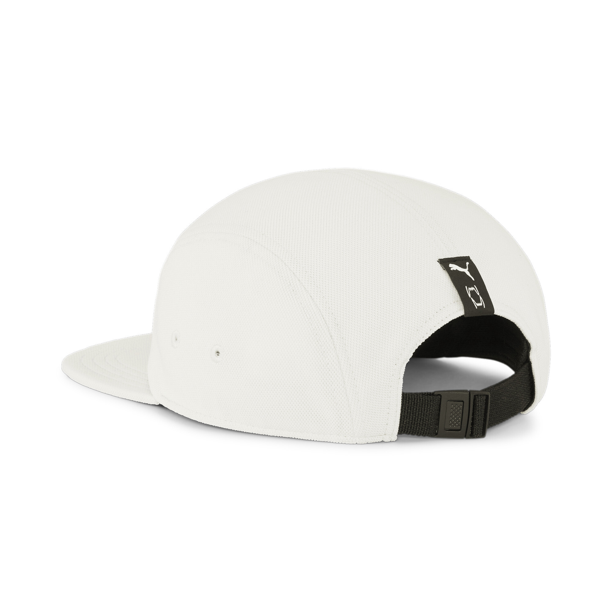 Men's PUMA 5-Panel Basketball Cap In White, Size Adult, Polyester