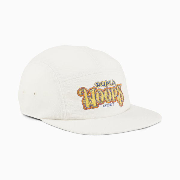 5-Panel Basketball Cap, Alpine Snow, large-ZAF