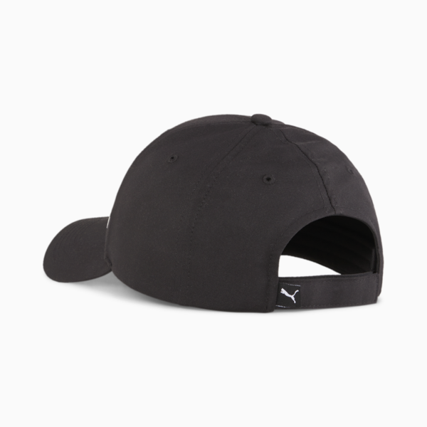 Essentials PUMA Baseball Cap, Puma Black, large-ZAF