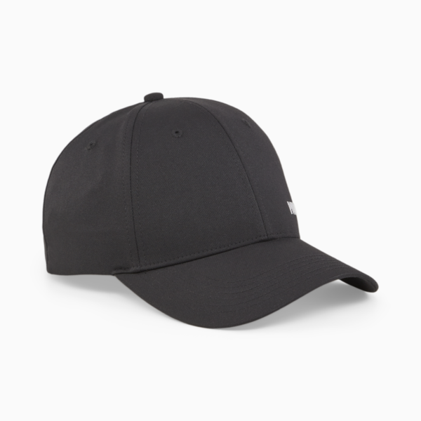 Essentials PUMA Baseball Cap, Puma Black, large-ZAF