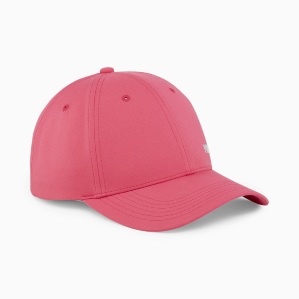 Essentials PUMA Baseball Cap, Garnet Rose, large-ZAF