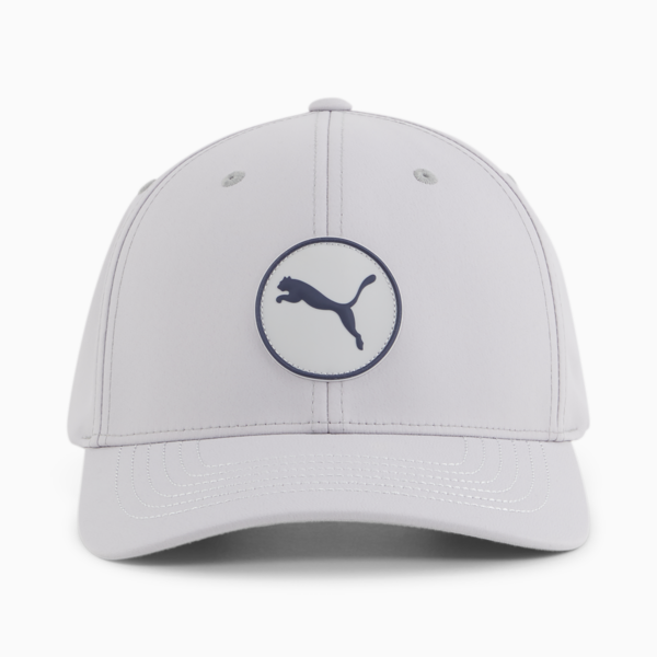 Circle Cat Tech Golf Cap, Ash Gray, large-ZAF