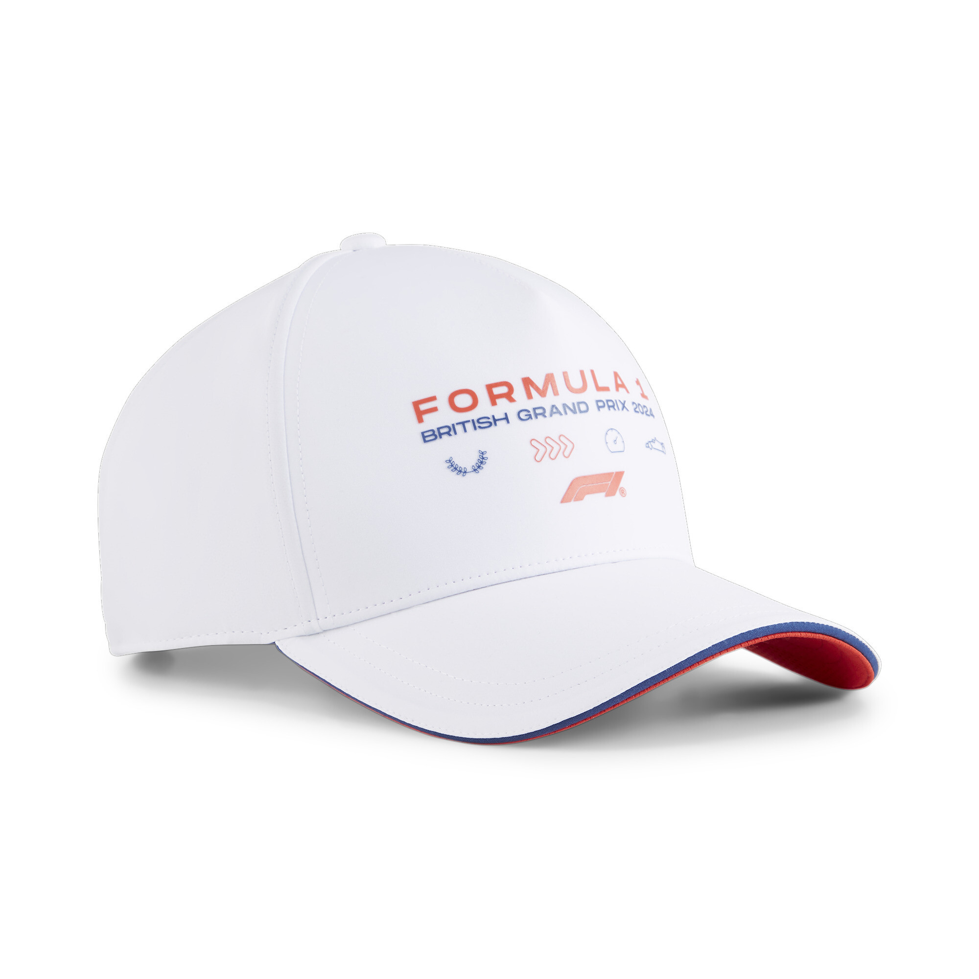 Puma F1® Silverstone Cap | Mit Plain | White | Größe: Adult