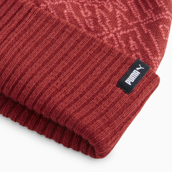 ESS Pom Beanie, Intense Red, large-ZAF