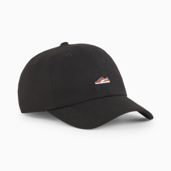 Gorra estampada con visera Classics, Puma Black, large-MEX
