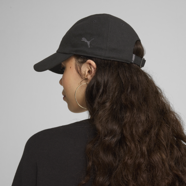 Gorra estampada con visera Classics, Puma Black, large-MEX