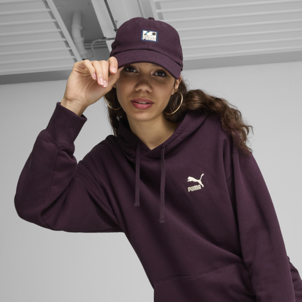 Gorra estampada con visera Classics, Midnight Plum, large-MEX