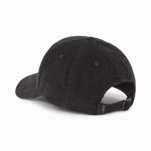Gorra skater de corderoy con visera, PUMA Black, large-ARG