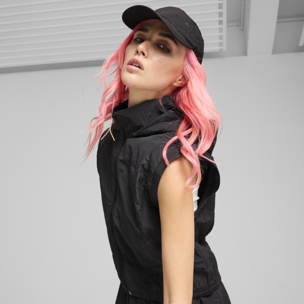 TECH 5-Panel Cap, PUMA Black, large-MEX