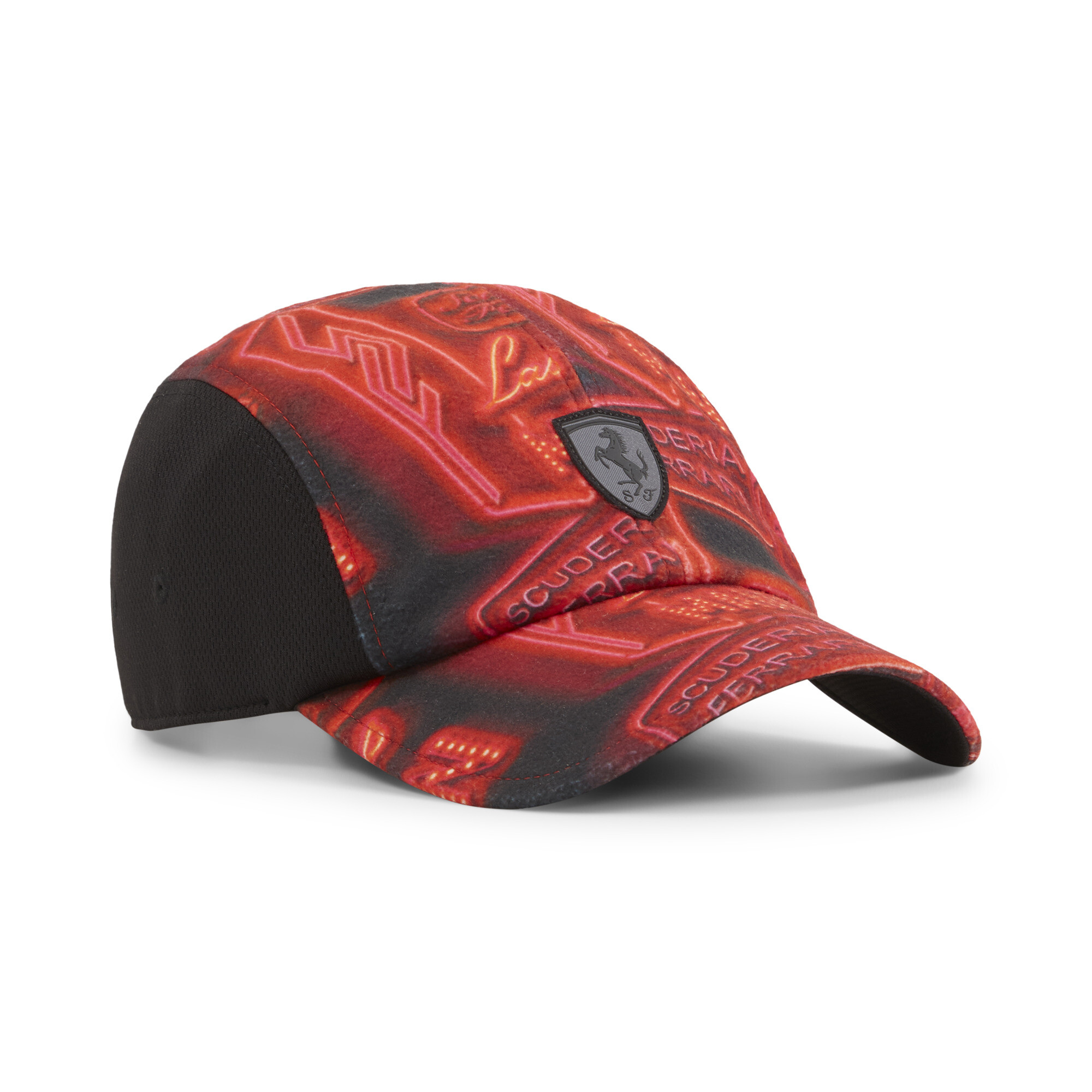 Puma Scuderia Ferrari Race Neon Energy Cap | Mit Colorful | Black/Aop | Größe: Adult