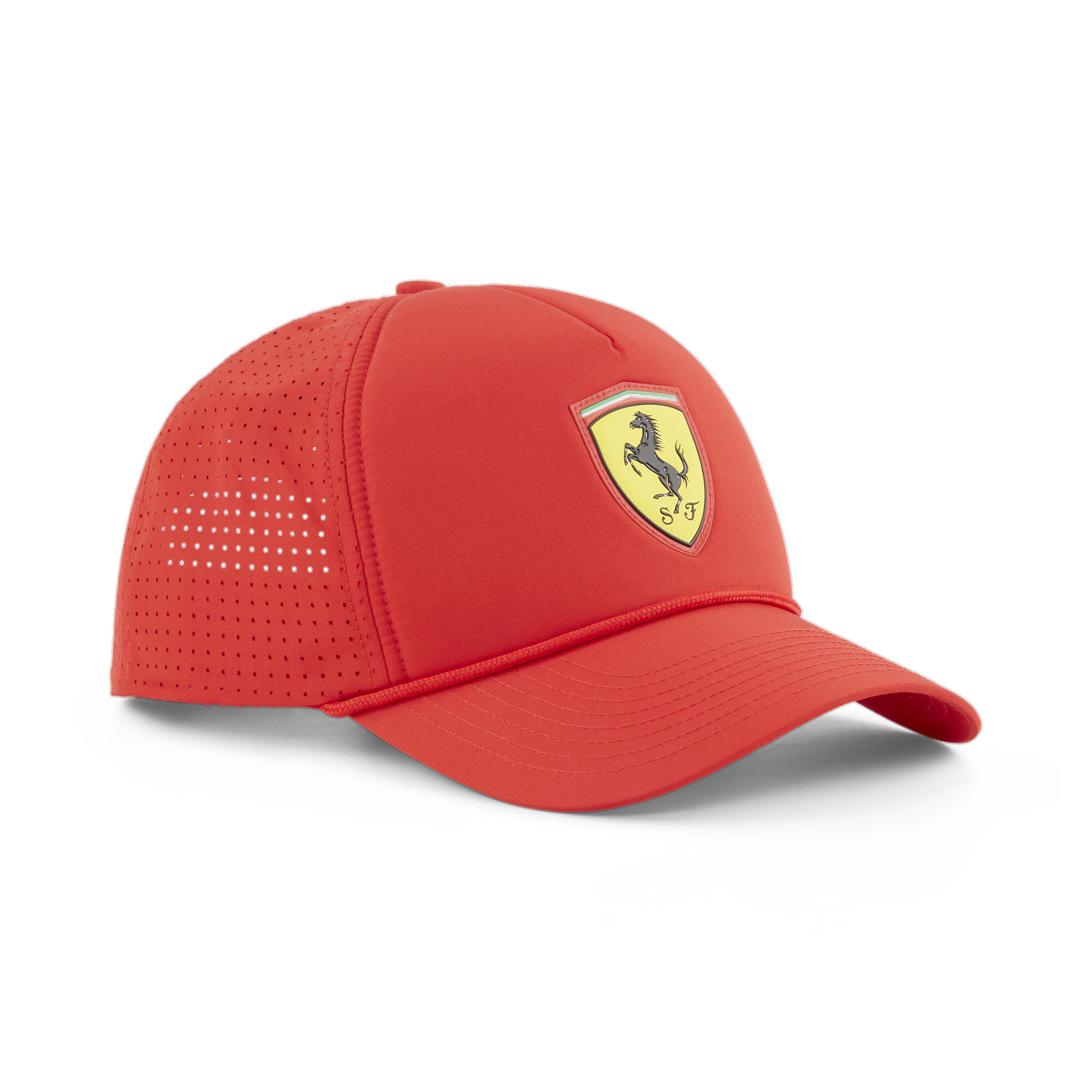 Men's PUMA Scuderia Ferrari Race Trucker Cap In Red, Size Adult