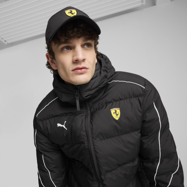 Scuderia Ferrari Race Trucker Cap, PUMA Black, large-ZAF