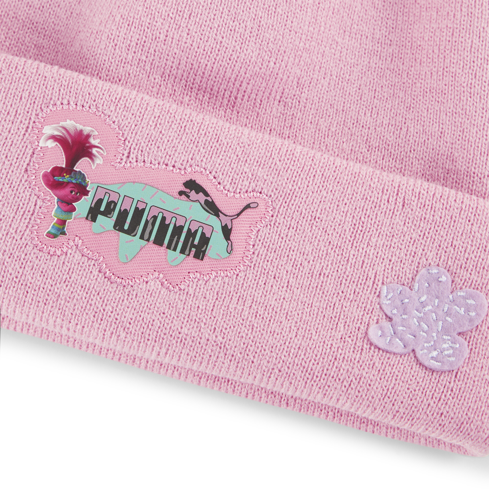 Puma X Trolls Beanie Hat, Pink, Accessories