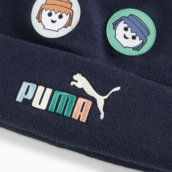 PUMA x PLAYMOBIL Beanie Kids, Club Navy, large-MEX