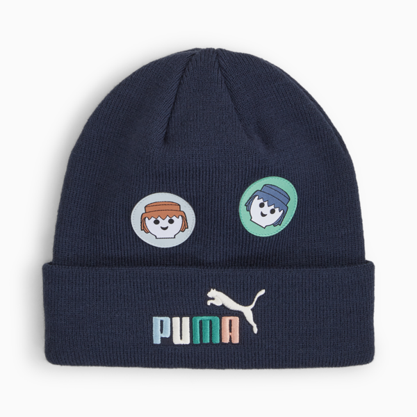 PUMA x PLAYMOBIL Beanie Kids, Club Navy, large-MEX