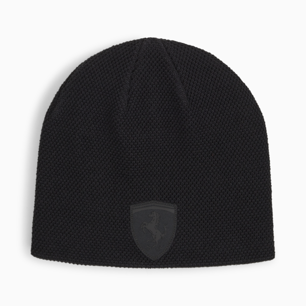 Scuderia Ferrari Style Beanie, Puma Black, large-MEX