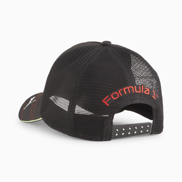 F1® Statement Trucker Cap, PUMA Black, large-ZAF