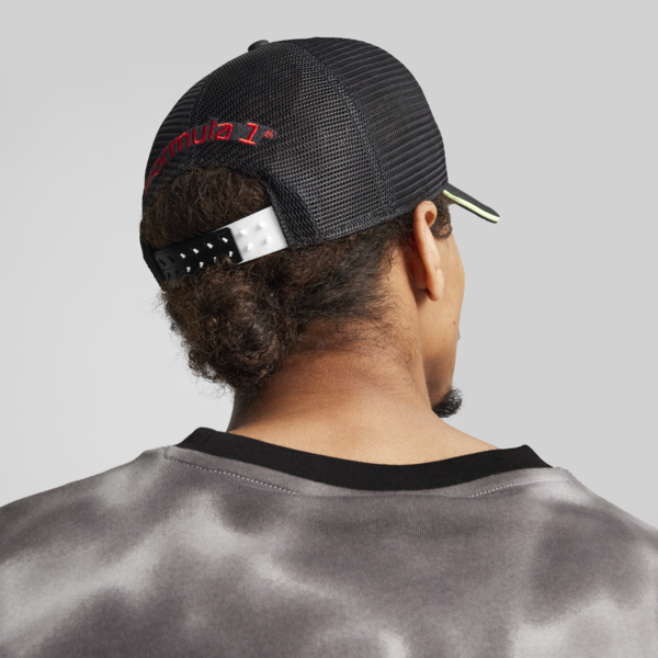 F1® Statement Trucker Cap, PUMA Black, large-ZAF