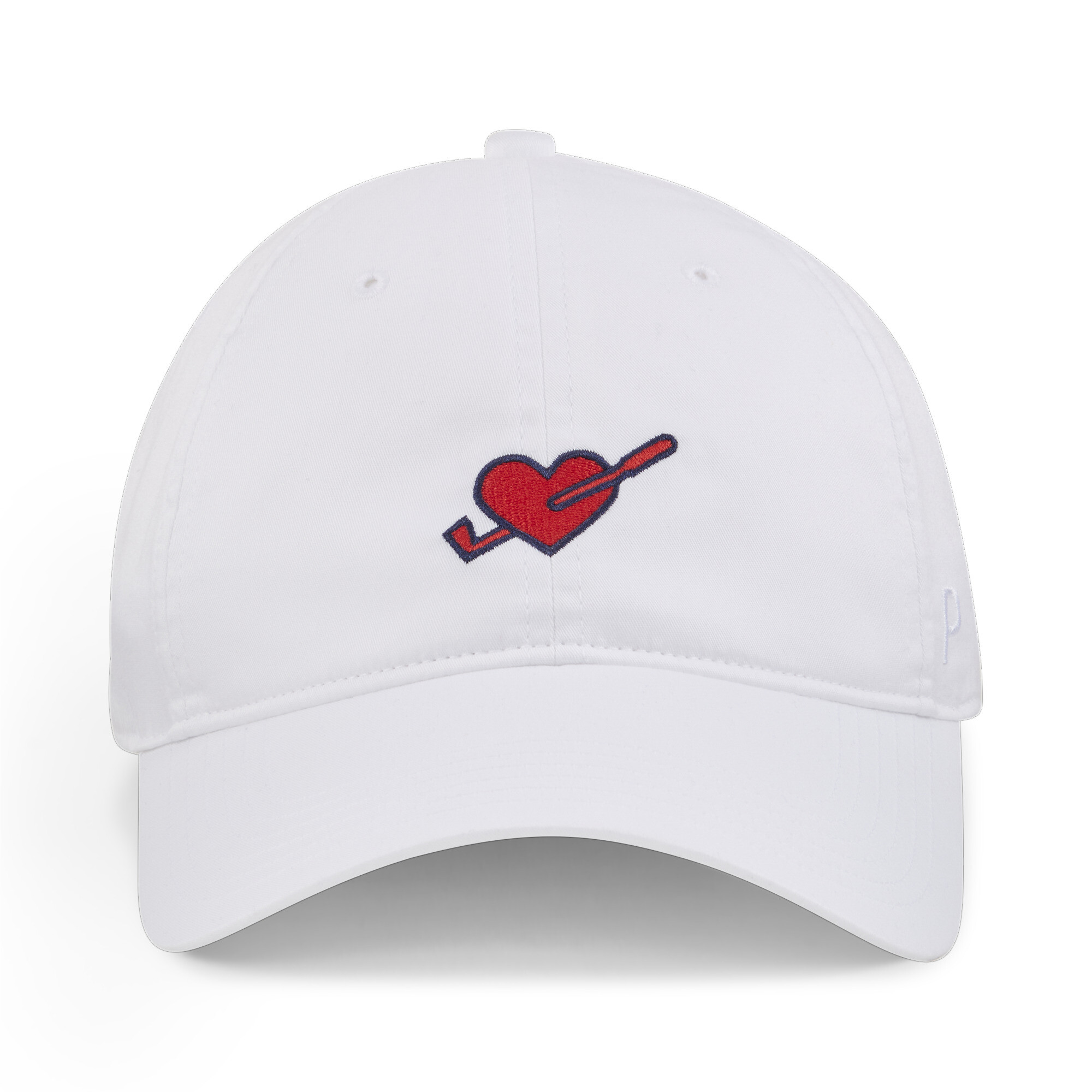 Women's Puma Love Golf Dad Cap, White, Size Adult, Accessories