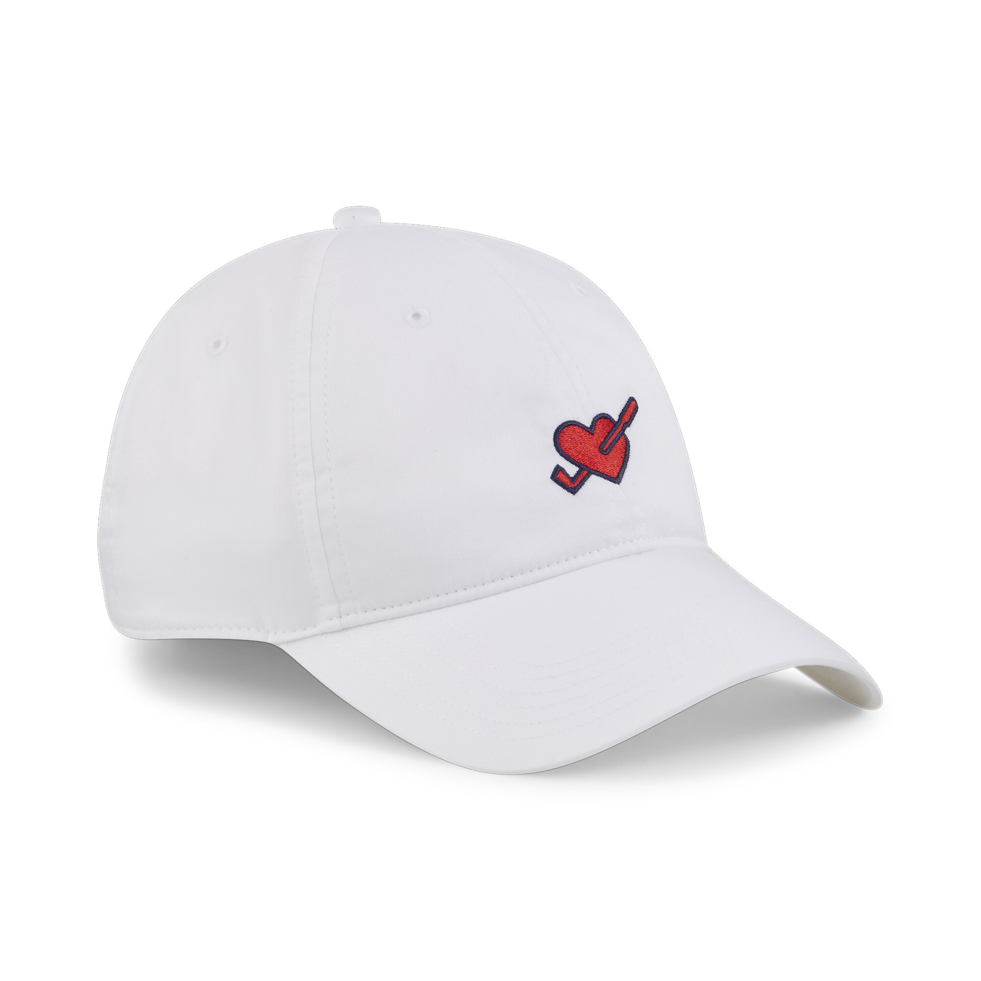 Women's Puma Love Golf Dad Cap, White, Size Adult, Accessories