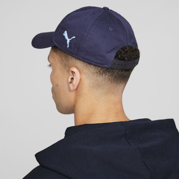 Gorra con visera Manchester City ftblESSENTIALS, PUMA Navy-Team Light Blue, large-ARG