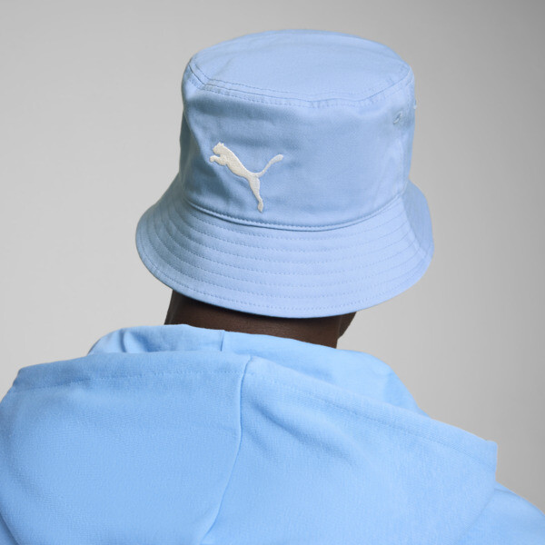Manchester City ftblESSENTIALS Bucket Hat blue PUMA South Africa
