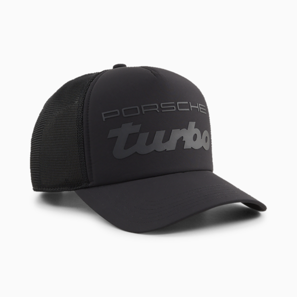 Gorra de camionero Porsche Legacy, PUMA Black, large-MEX