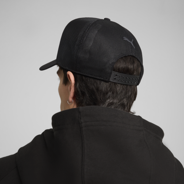Gorra de camionero Porsche Legacy, PUMA Black, large-MEX
