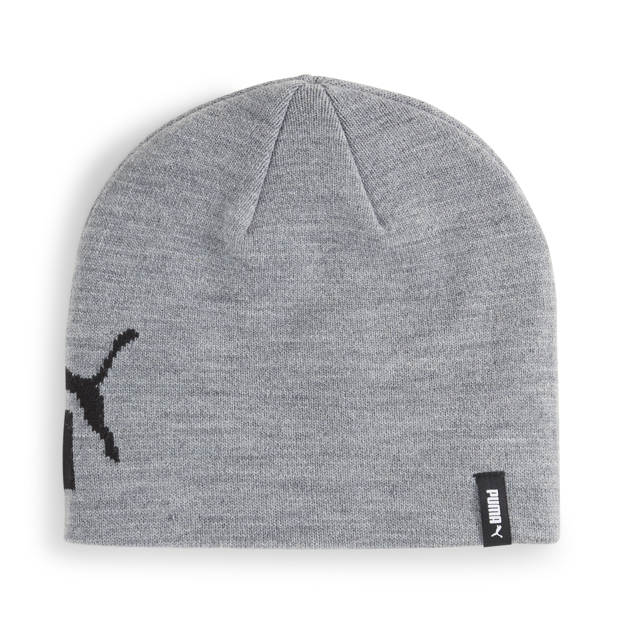 Puma ESS Cuffless Beanie Hat, Gray, Size Adult, Accessories