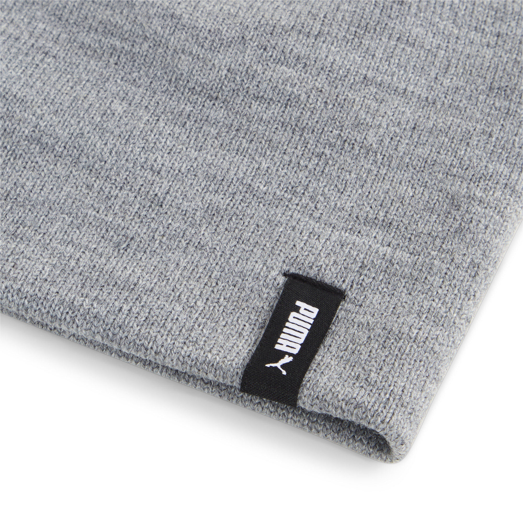 Puma ESS Cuffless Beanie Hat, Gray, Size Adult, Accessories