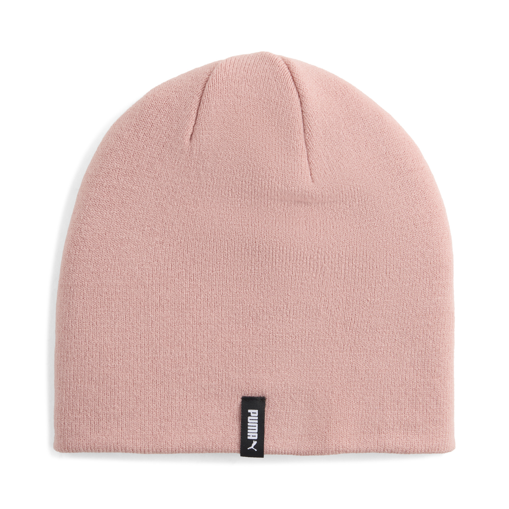 PUMA ESS beanie zonder boord, Roze/Wit thumbnail 3
