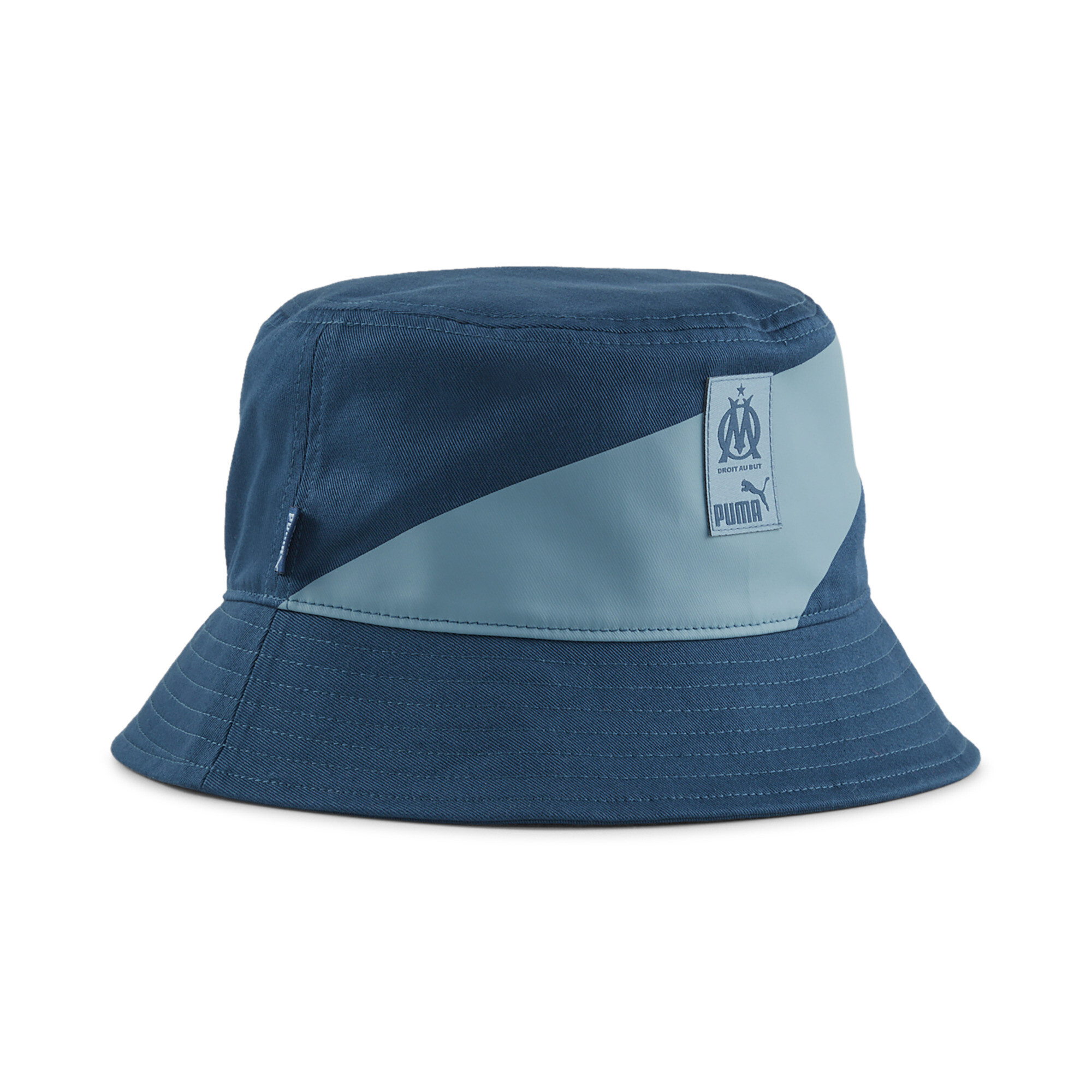 Puma Olympique de Marseille ftblCULTURE+ Bucket Hat | Mit Print | Ocean Tropic/Bold Blue | Größe: S/M