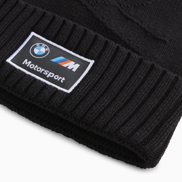 Gorro beanie con puño BMW M Motorsport Classic, PUMA Black, large-ARG