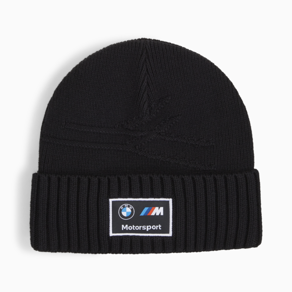 Gorro beanie con puño BMW M Motorsport Classic, PUMA Black, large-ARG