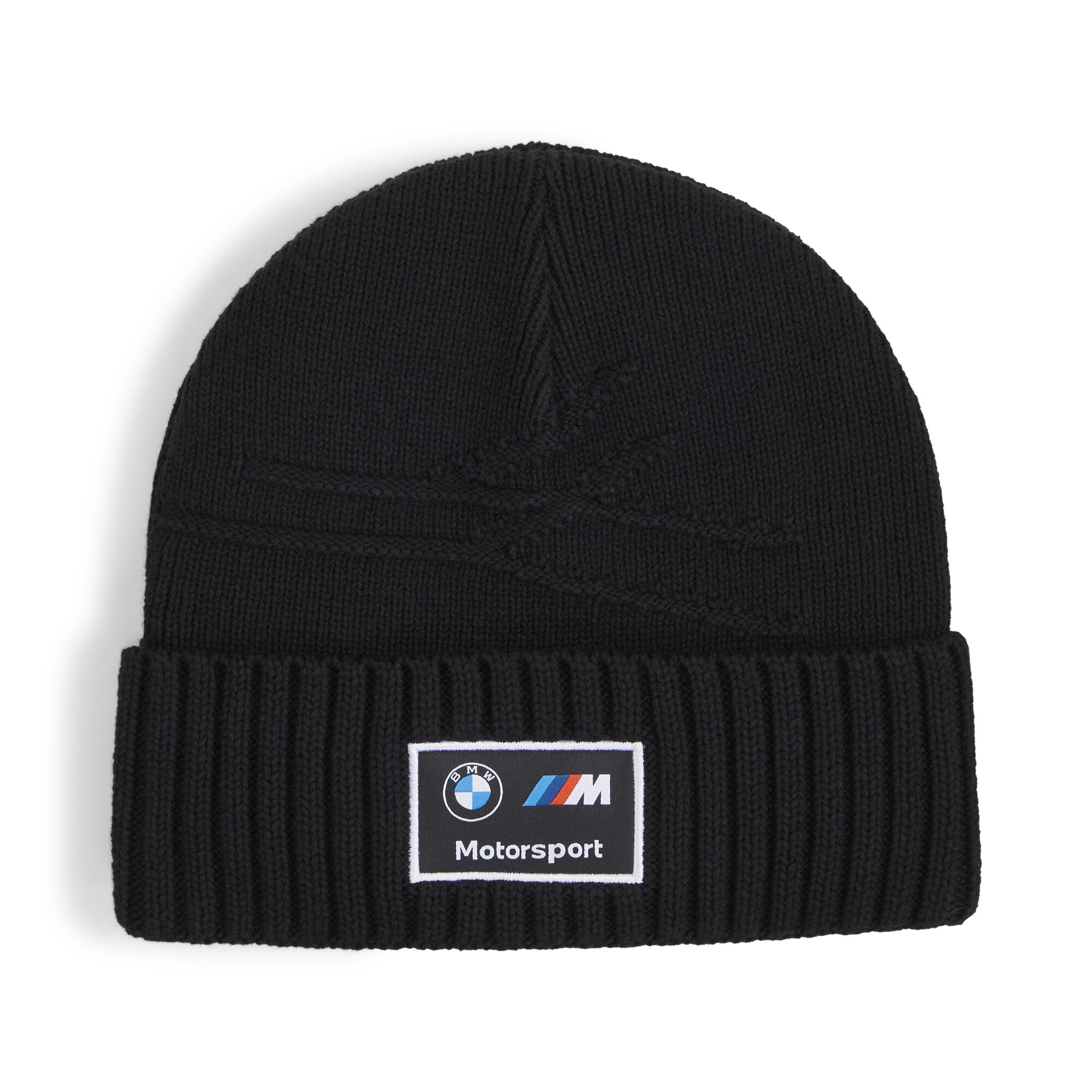 Puma BMW M Motorsport Classic Beanie mit Bündchen | Mit Plain | Black | Größe: Adult