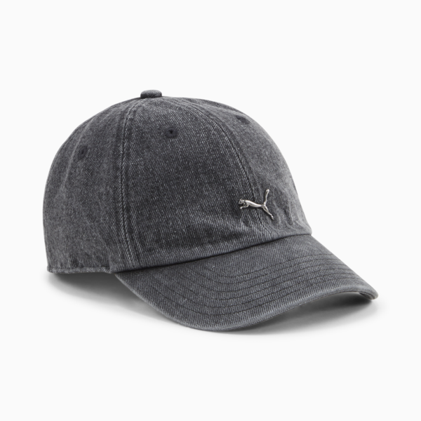 Gorra con visera Gym2K, PUMA Black-Denim Wash, large-ARG