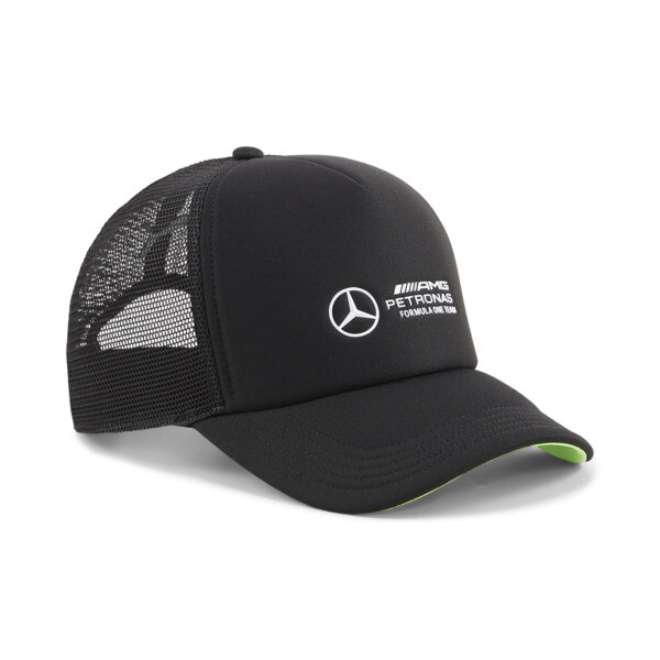 Mercedes-AMG Petronas F1® Trucker Cap, PUMA Black, swatch-ZAF