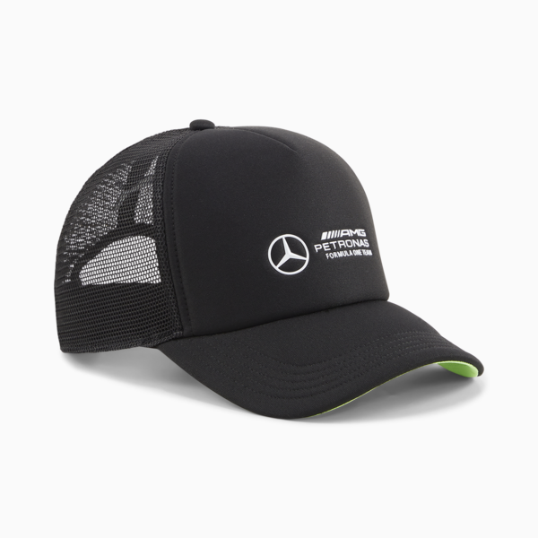 Mercedes-AMG Petronas F1® Trucker Cap, PUMA Black, large-ZAF