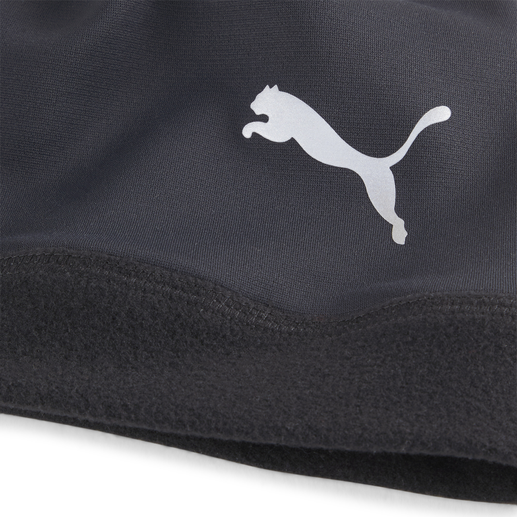 RUN Puma Beanie Hat, Black, Size Adult, Sport