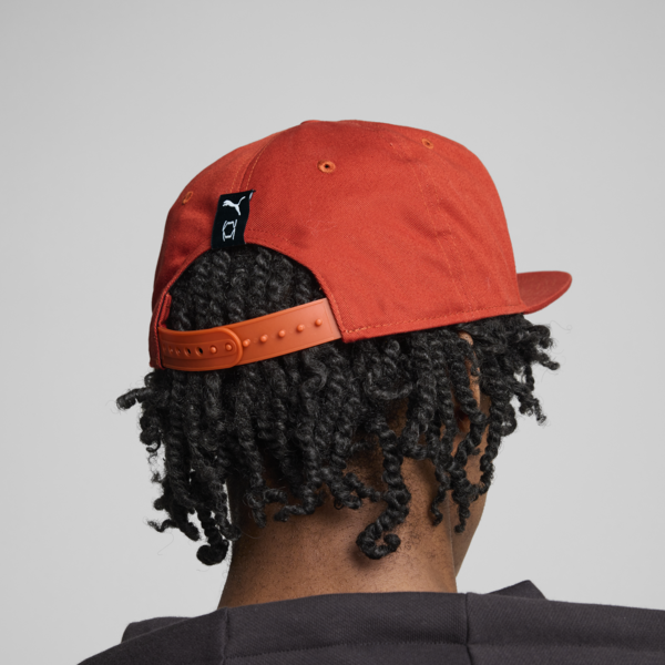 Gorra con visera plana Basquetbol Pro, Intense Red, large-MEX
