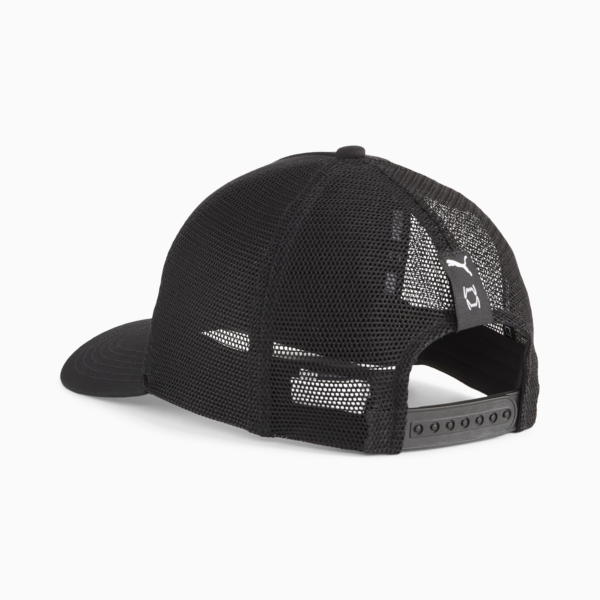 Basketball Trucker Cap, PUMA Black, large-ZAF