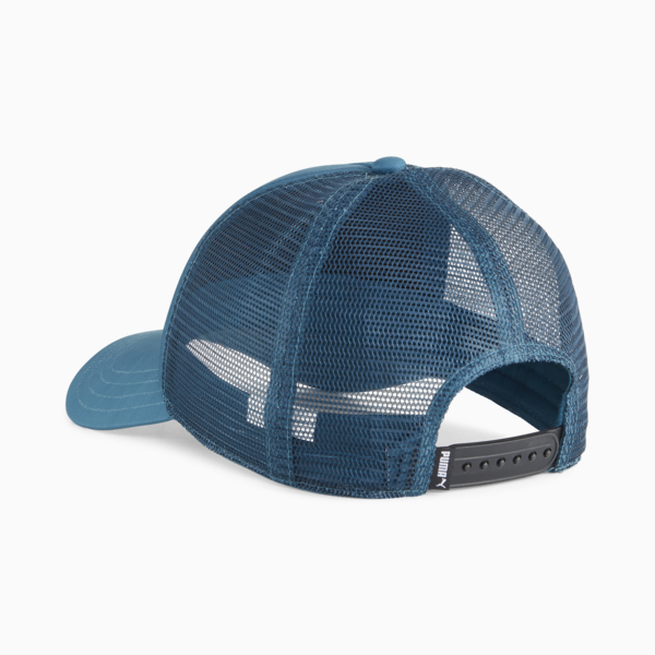 Essentials Trucker Cap, Cold Green, large-ZAF
