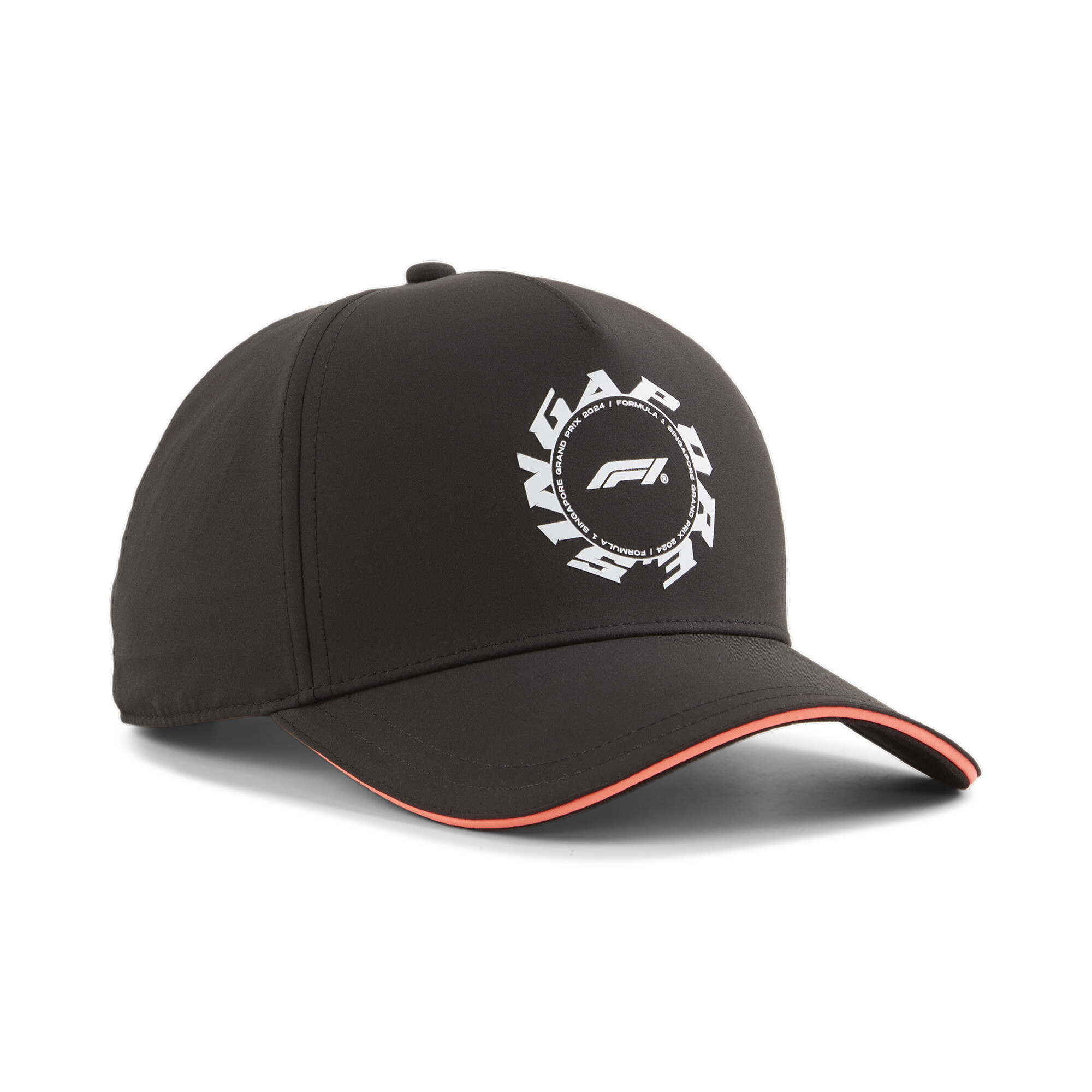 Puma F1® Singapur Cap | Mit Plain | Black | Größe: Adult