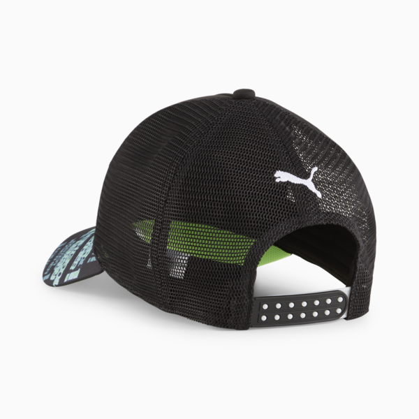 Gorra MAPF1 Neon E. Trucker, PUMA Black-AOP, large-ARG