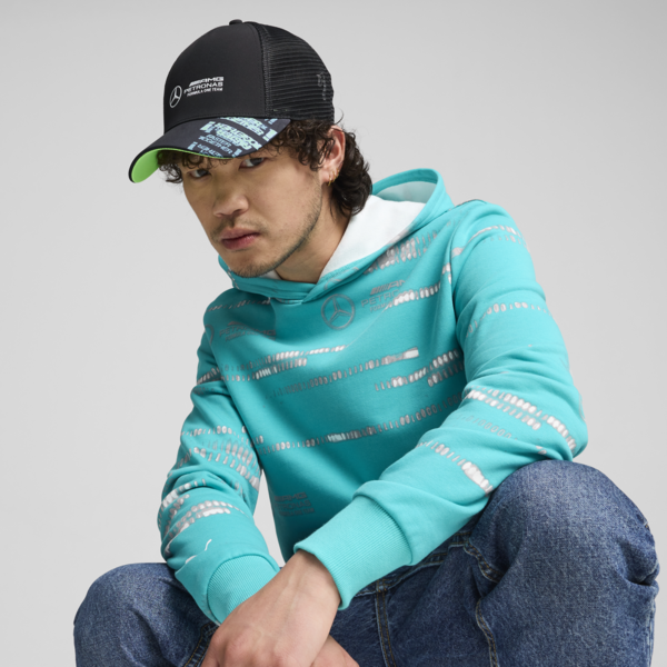 Gorra MAPF1 Neon E. Trucker, PUMA Black-AOP, large-ARG