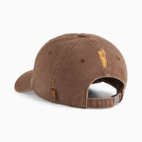 PUMA x CARROTS Dad Cap, Espresso Brown, large-ZAF