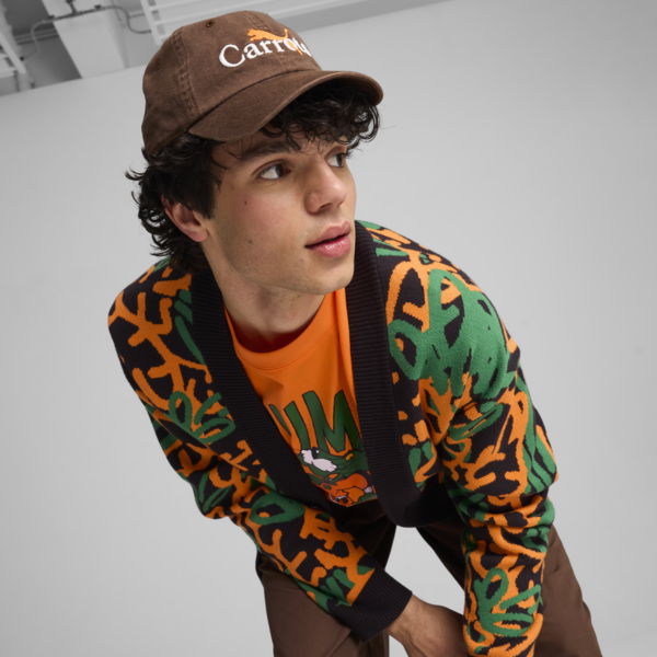 Gorra con visera PUMA x CARROTS, Espresso Brown, large-MEX
